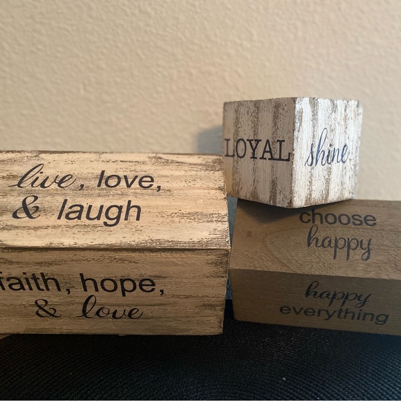 Home Decor Blocks Set - Picture 3 of 3
